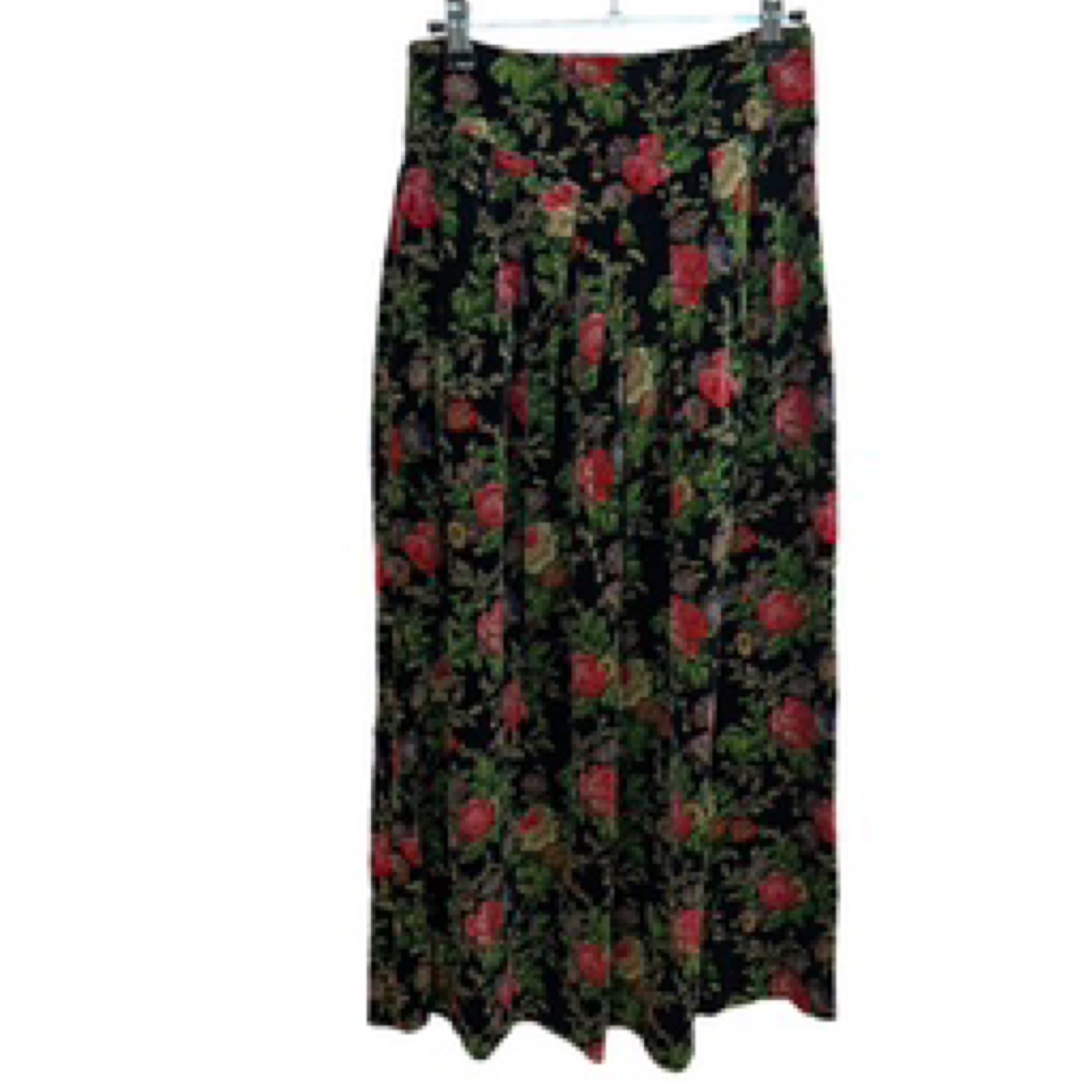 Cotton maxi skirt 90s best sale